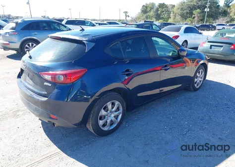 2014 Mazda Mazda3 I Sport z USA, uszkodzony, nr VIN JM1BM1K75E1209734